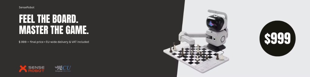 SenseRobot Chess – Official ECU AI Board | $999 All-In
